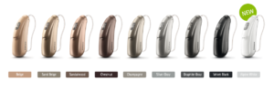 phonak hearing aid colors